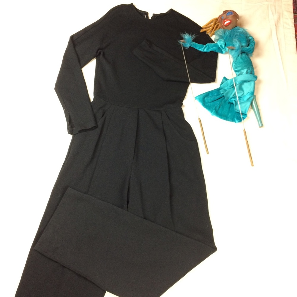 Vintage Geoffrey Beene black jumpsuit
